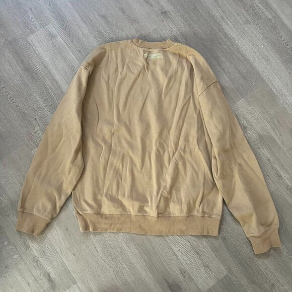 Ader Error Sweatshirt Size A1 Mask Tape Beige Unisex - Picture 8 of 8